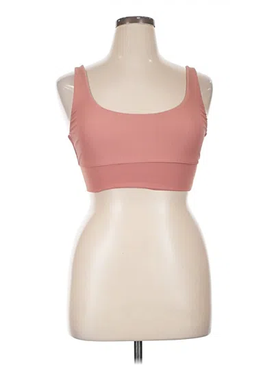 Pre-owned Beachriot Sport Sleeveless Top Pink Sweetheart Neckline Tops