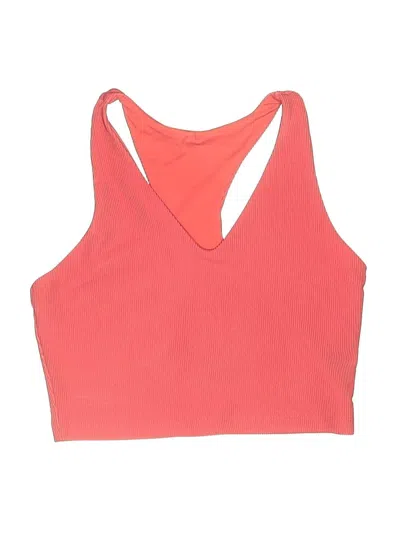 Pre-owned Beachriot Sport Swimsuit Top Orange Swimwear