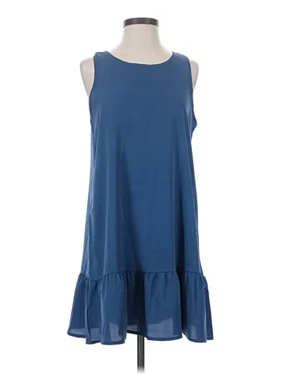 Pre-owned Beachsissi Casual Dress In Blue