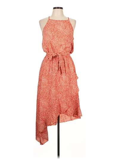 Pre-owned Beachsissi Casual Dress In Orange