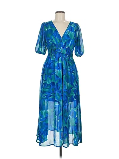Pre-owned Beachsissi Cocktail Dress In Blue