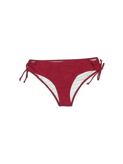 Pre-owned Beachsissi Swimsuit Bottoms In Burgundy