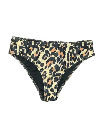 Pre-owned Beachsissi Swimsuit Bottoms In Gold