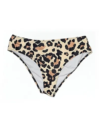 Pre-owned Beachsissi Swimsuit Bottoms In Gold