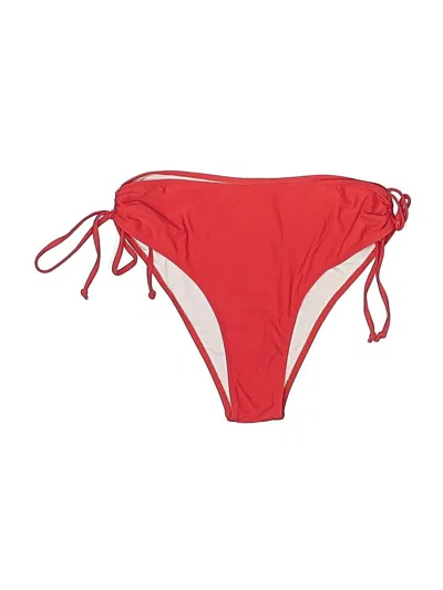 Pre-owned Beachsissi Swimsuit Bottoms In Red