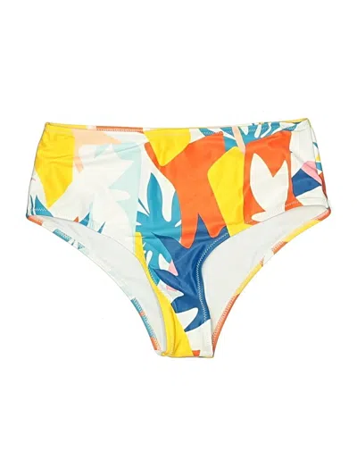 Pre-owned Beachsissi Swimsuit Bottoms In White