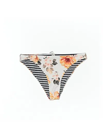 Pre-owned Beachsissi Swimsuit Bottoms In White