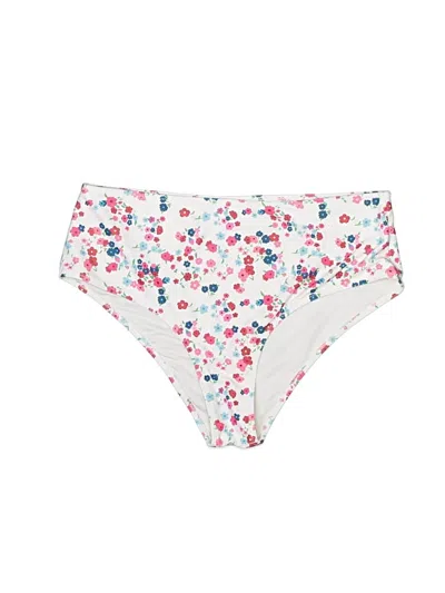 Pre-owned Beachsissi Swimsuit Bottoms In White