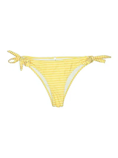 Pre-owned Beachsissi Swimsuit Bottoms In Yellow