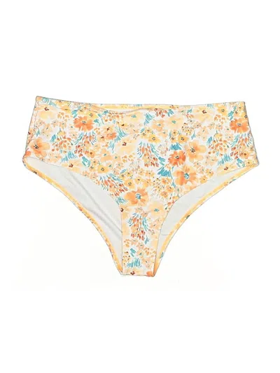 Pre-owned Beachsissi Swimsuit Bottoms In Yellow