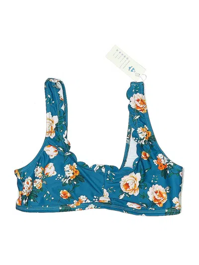 Pre-owned Beachsissi Swimsuit Top Blue Swimwear