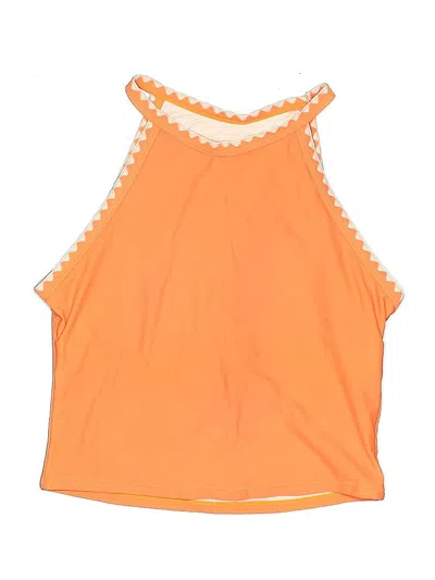 Pre-owned Beachsissi Swimsuit Top Orange Swimwear
