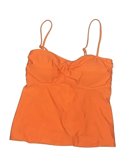 Pre-owned Beachsissi Swimsuit Top Orange Swimwear