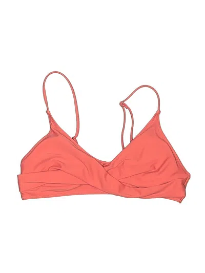 Pre-owned Beachsissi Swimsuit Top Orange Swimwear