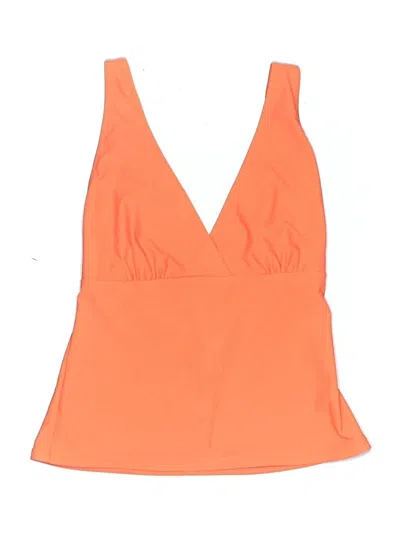 Pre-owned Beachsissi Swimsuit Top Orange Swimwear