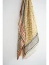 Beachwood Baby The Pareo Flower Patterned Sarong In Desert Rose In Yellow