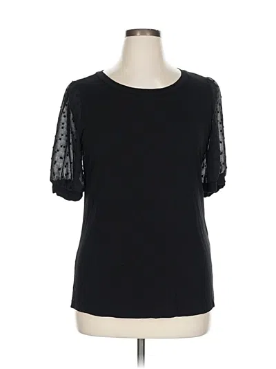 Pre-owned Beacon 3/4 Sleeve T-shirt In Black