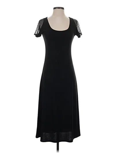 Pre-owned Beacon Casual Dress In Black