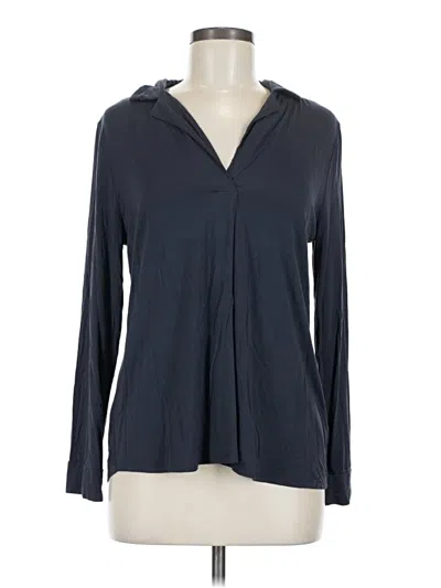 Pre-owned Beacon Long Sleeve Polo Shirt In Blue
