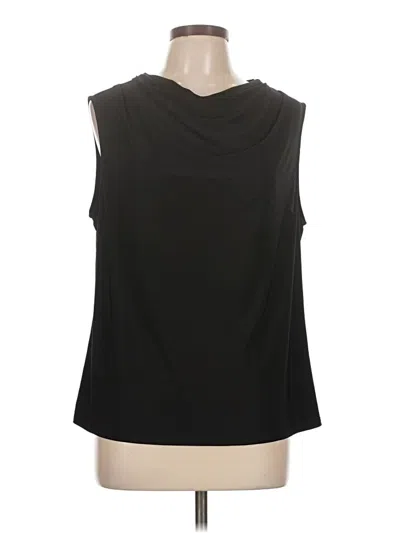 Pre-owned Beacon Sleeveless Blouse In Black