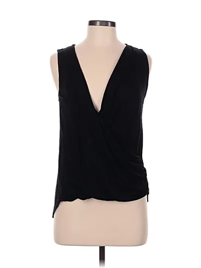 Pre-owned Beacon Sleeveless Blouse In Black