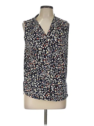Pre-owned Beacon Sleeveless Blouse In Blue