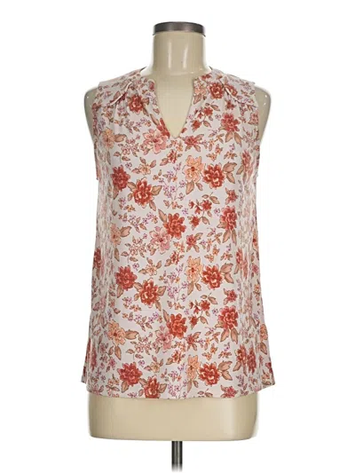 Pre-owned Beacon Sleeveless Blouse In Orange