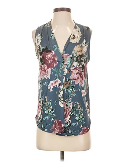 Pre-owned Beacon Sleeveless Blouse In Teal