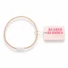 Beaded Blondes Women's Harper Bracelet In One Color In Brown