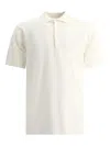 Beams 12g Polo Shirts In White
