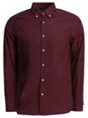 Beams Bd Color Oxford Shirts Bordeaux In Brown