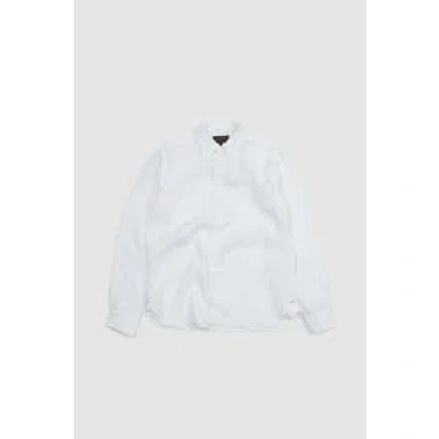 Beams B.d. Coolmax Linen Shirt White