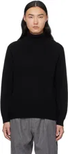 Beams Black 9g Turtleneck In Black19