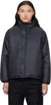 Beams Black Mil Puff Ver.2 Ripstop Jacket In Black19