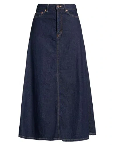 Beams Boy Woman Denim Skirt Blue Size 1 Cotton