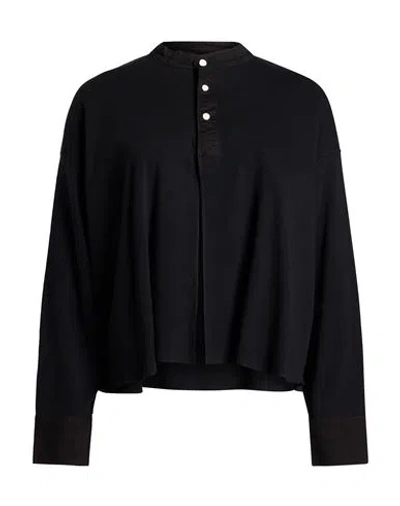 Beams Boy Woman Shirt Black Size 1 Cotton