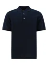 Beams Cotton Polo Shirt In Blue