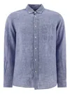 Beams Button-down Collar Linen-chambray Shirt