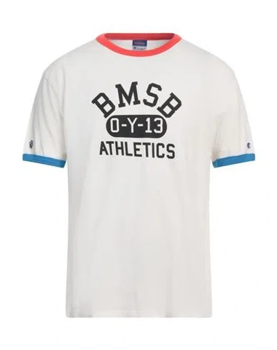 Beams® By Champion® Beams By Champion Man T-shirt White Size M Cotton