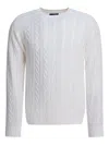 Beams Crew Cable 5g In White