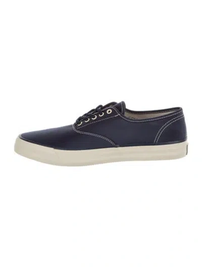Pre-owned Beams Canvas Sneakers In Blue