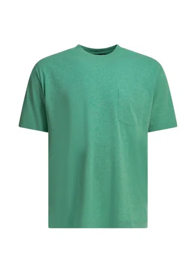 Beams Chest-pocket T-shirt In Green