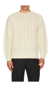 Beams Crew Cable 5g In White