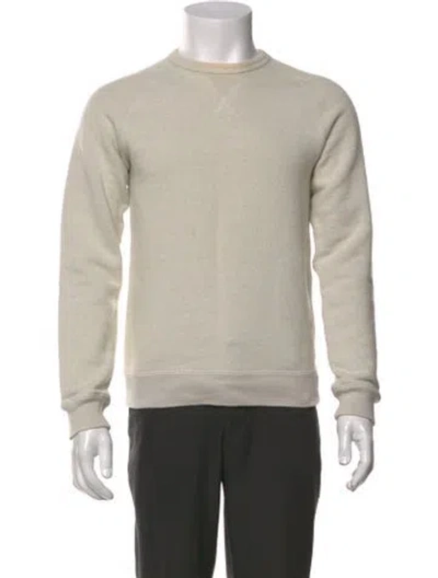 Pre-owned Beams Crew Neck Long Sleeve Pullover In Neutral