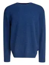 Beams Alpaca-blend Sweater In Blue