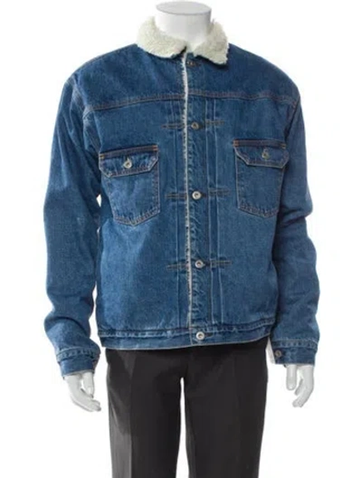 Pre-owned Beams Denim Jacket In Blue