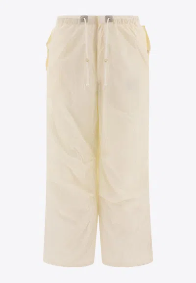 Beams Men's Mini Trousers For Fw24 In White