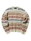 GEOMETRIC-PATTERN SWEATER