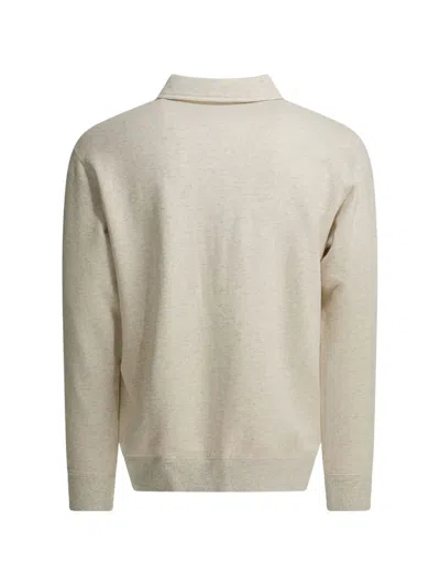 Beams Half-zip Pocket Sweatshirt In Multi