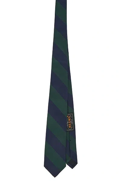Beams Ivy Tie Regimental Stripe In Multi